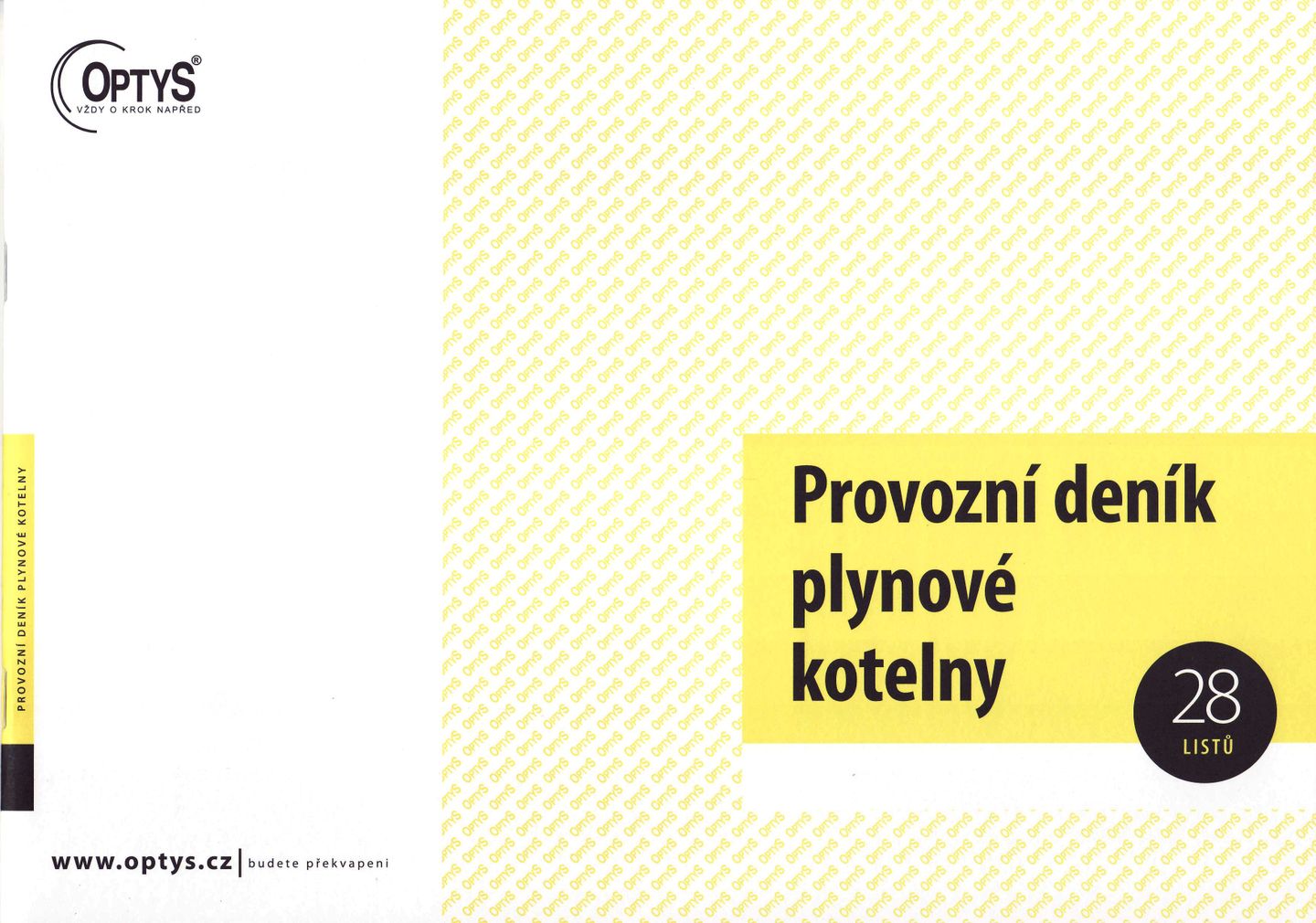 Provozní deník plynové kotelny