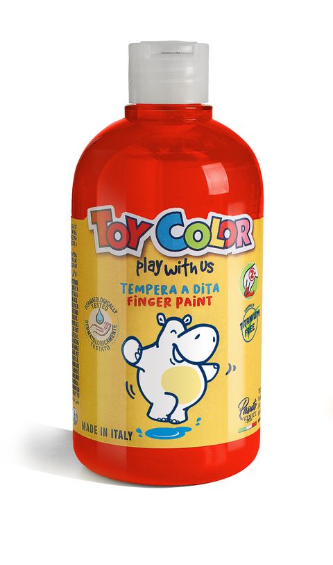 Obrázek produktu: Prstová barva Toy Color - 500 ml - červená