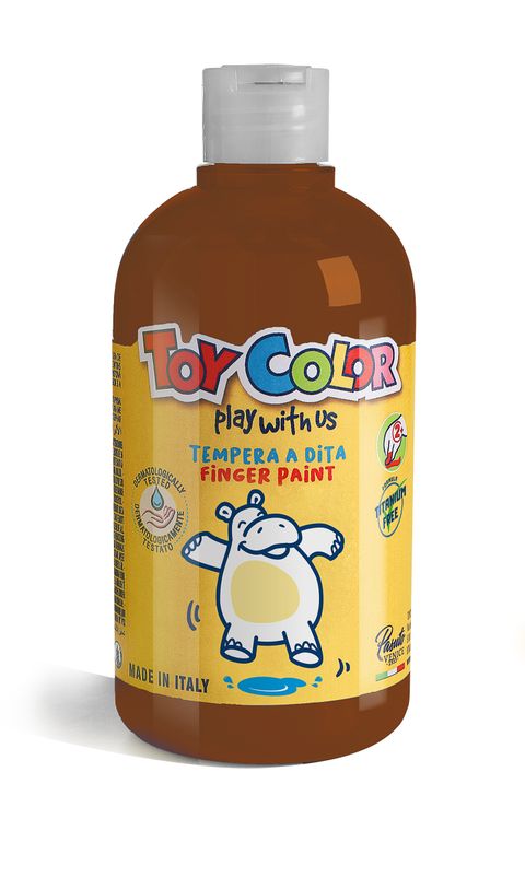 Obrázek produktu: Prstová barva Toy Color - 500 ml - hnědá