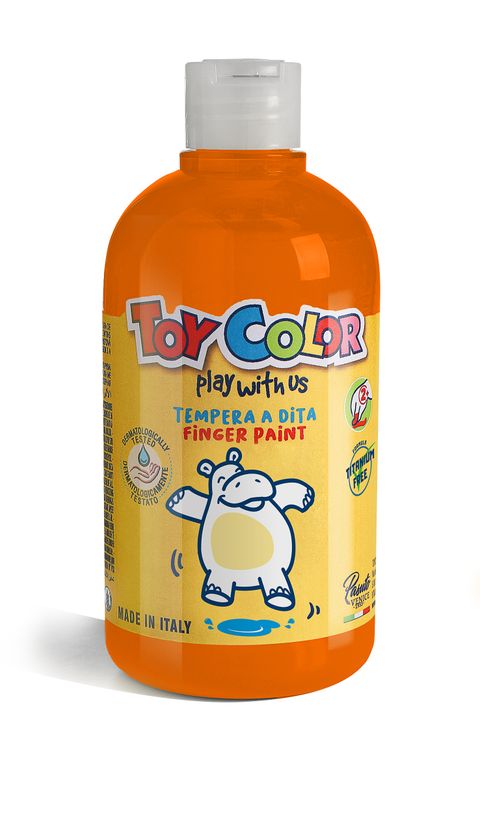Obrázek produktu: Prstová barva Toy Color - 500 ml - oranžová
