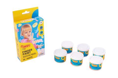 Obrázek produktu: Prstové barvy JOVI, PASTEL 5 × 35 ml