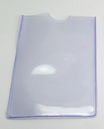Průhledný obal studentský volňásek, PVC, 85 × 110 mm, 1 ks