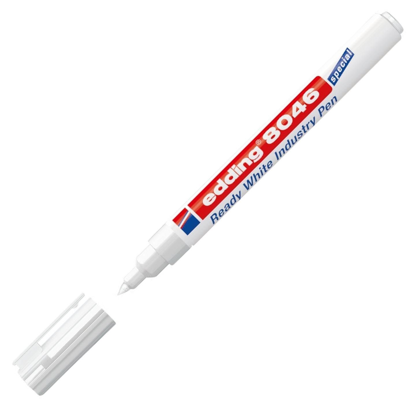 Průmyslový fix edding 8046 Ready white, permanentní