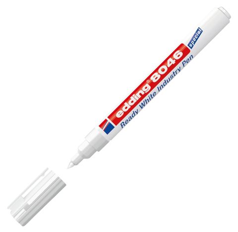 Obrázek produktu: Průmyslový fix edding 8046 Ready white, permanentní