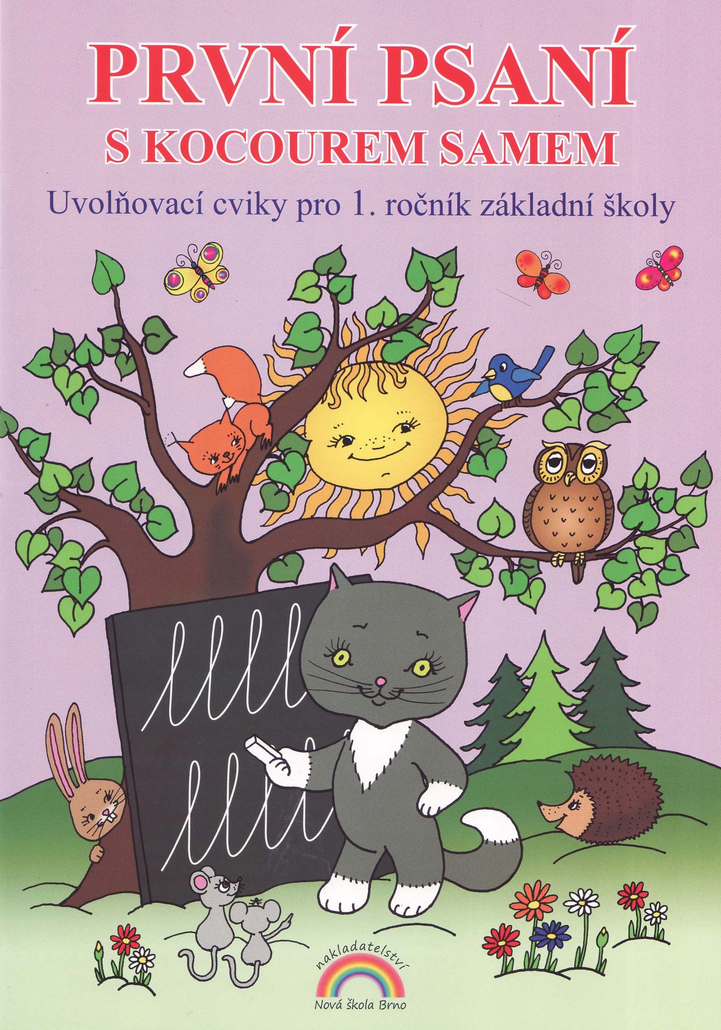 První psaní s kocourem Samem - Uvolňovací cviky pro 1. ročník ZŠ
