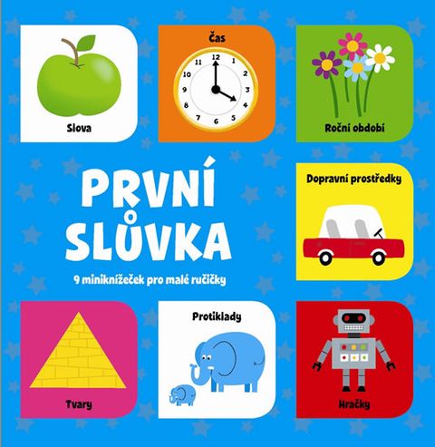 Obrázek produktu: První slůvka - 9 miniknížeček pro malé ručičky