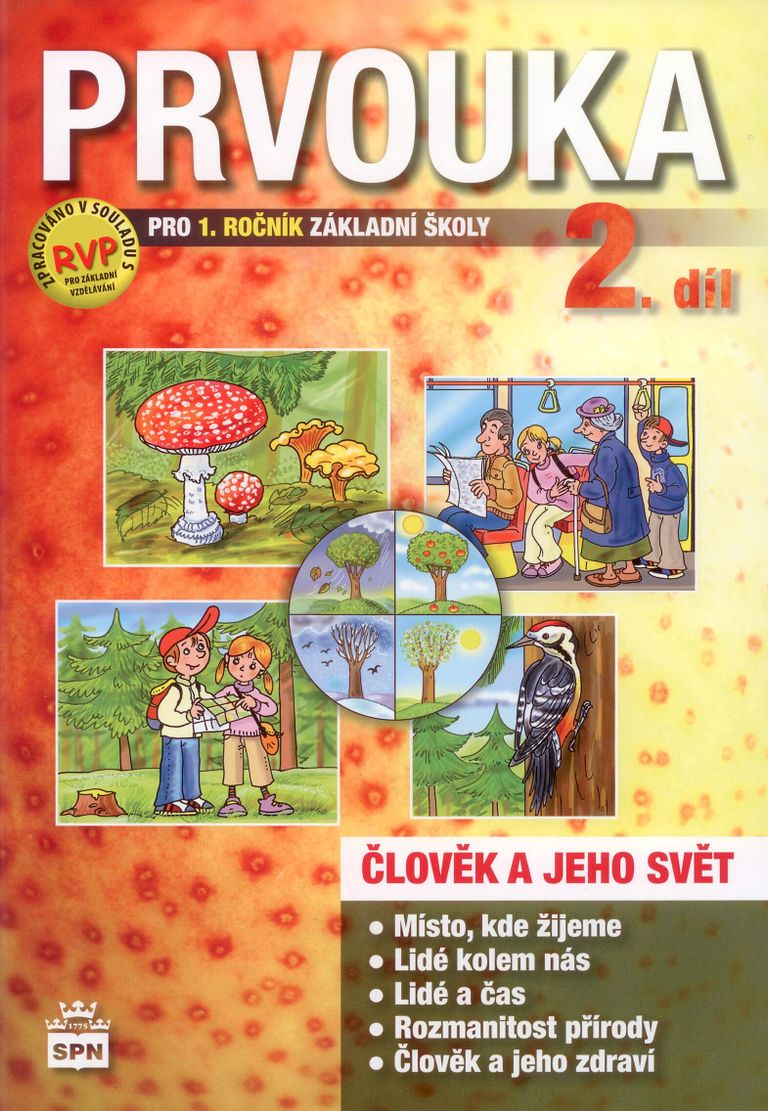 Prvouka pro 1.ročník základní školy - Pracovní učebnice 2. díl