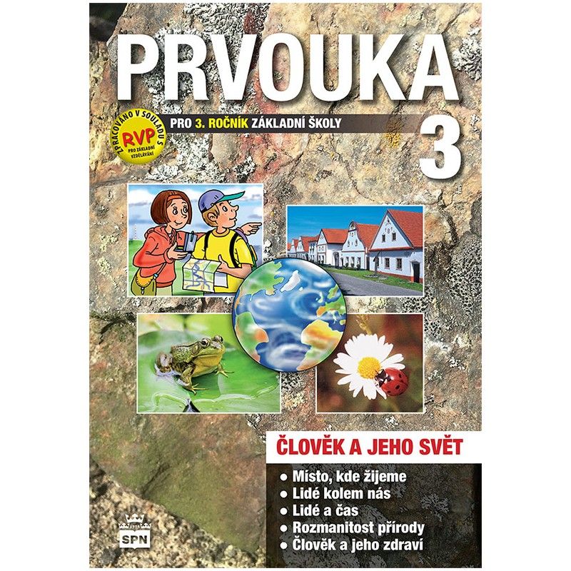 Prvouka - Člověk a jeho svět pro 3. r. ZŠ - učebnice