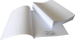 Obrázek produktu: Psací papír dvoulist A4 - linkovaný