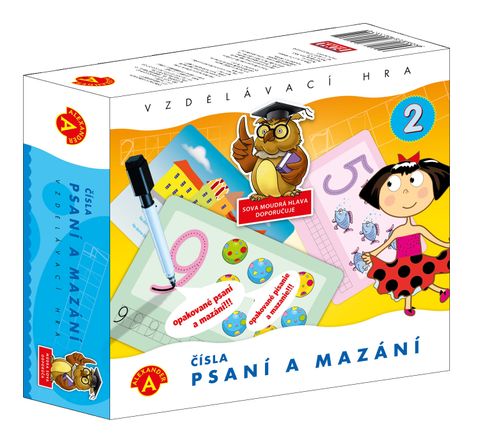 Obrázek produktu: Psaní - mazání 2 - čísla