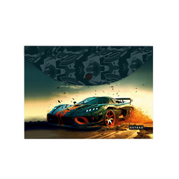 Obrázek produktu: Psaníčko s drukem A4 - Auto