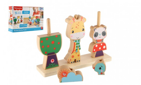 Obrázek produktu: Puzzle 3D dřevěné 9 dílků