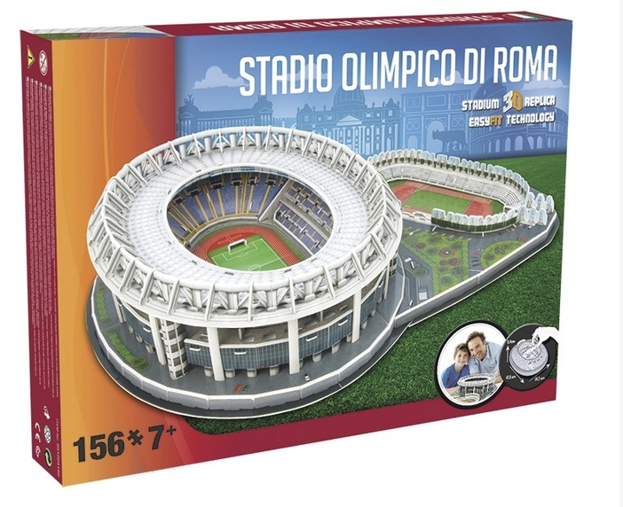 Puzzle 3D Nanostad: Olimpico (Roma + Lazio)