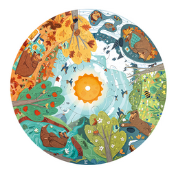 Obrázek produktu: Puzzle - čtyři roční období