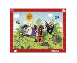 Obrázek produktu: Puzzle deskové Krtek a kapela, 40 dílků