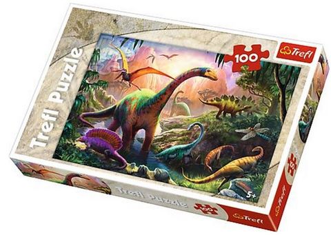 Obrázek produktu: Puzzle - Dinosauři 100 dílků