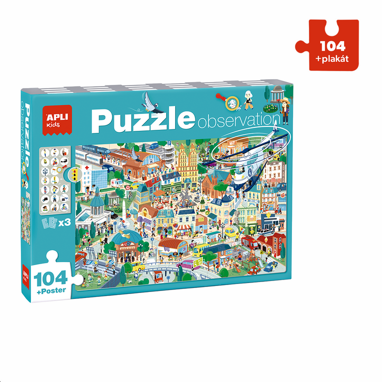 Puzzle edukační - Město