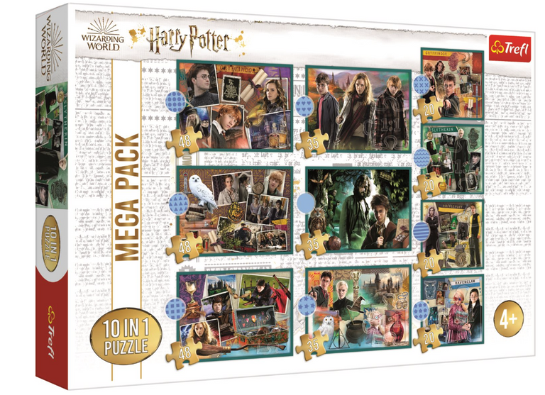 TREFL Harry Potter MEGA PACK 10v1