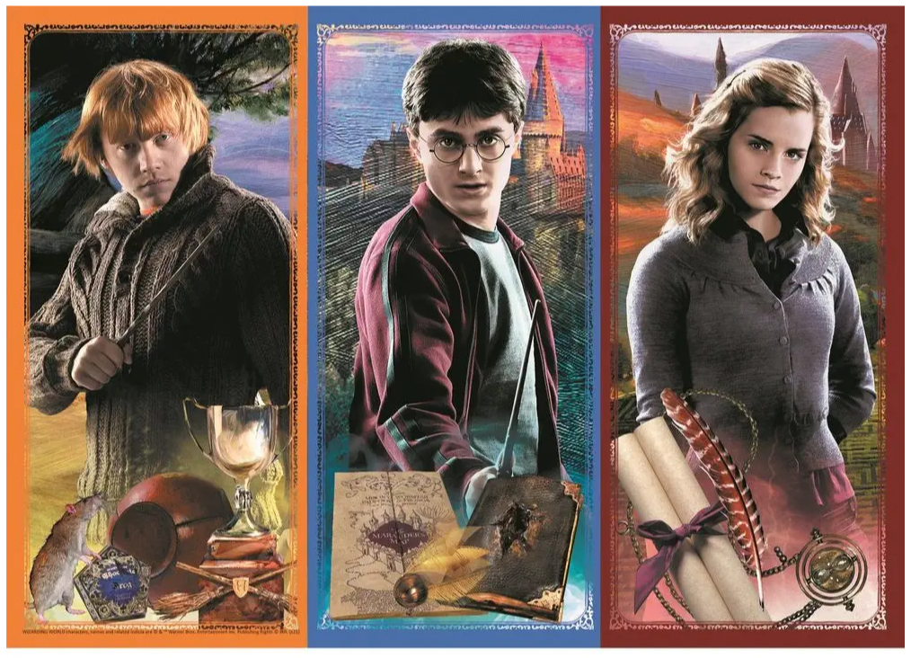 Puzzle Harry Potter - Ve světě magie a kouzel 200 dílků
