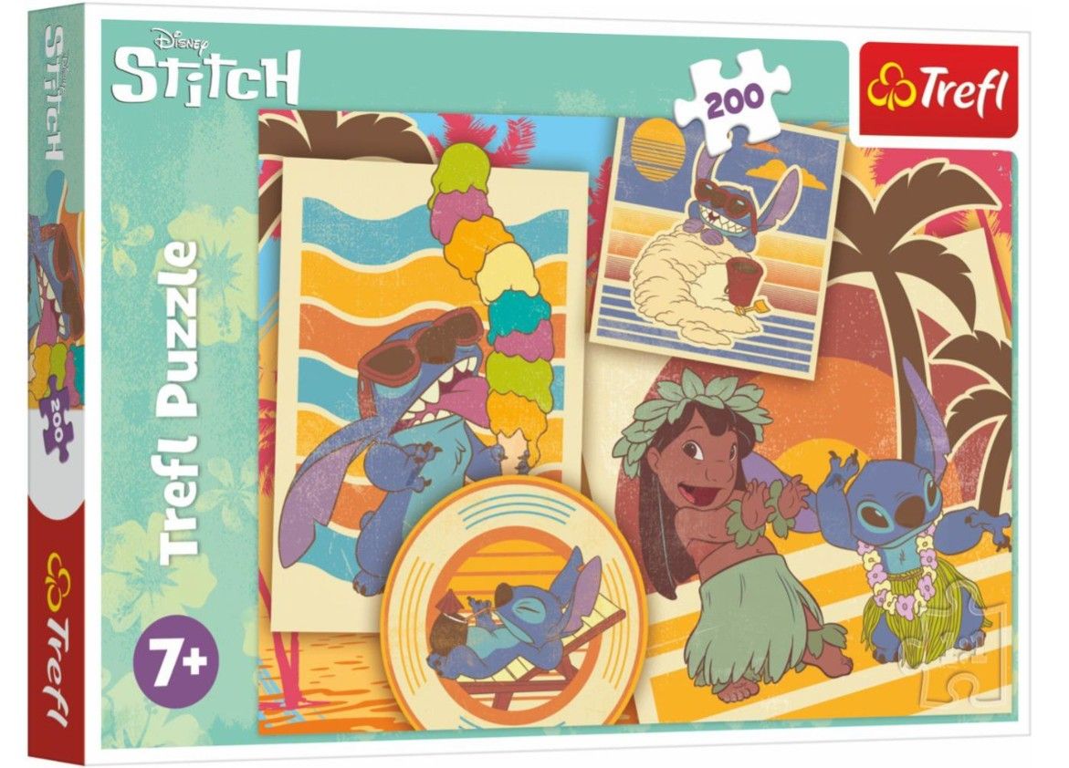 Puzzle Hudební svět Lilo & Stitche - 200 dílků