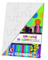Obrázek produktu: Puzzle k domalování - 12 velkých dílků