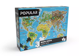 Obrázek produktu: Puzzle - Mapa světa, 160 ks – CZ