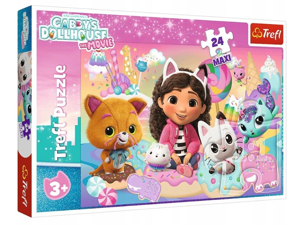 Puzzle MAXI Gabby´s Doll House 24 dílků