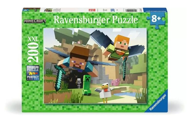 Ravensburger Minecraft Puzzle 200 dílků