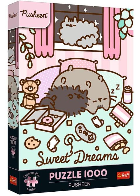 Obrázek produktu: Puzzle Premium Plus - Pusheen 1000 dílků