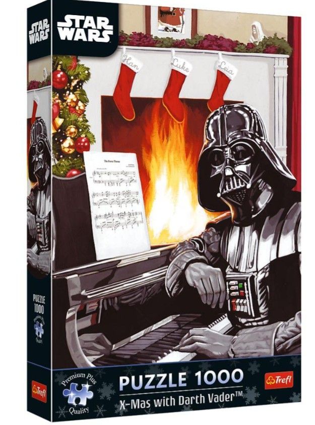 Trefl puzzle Star Wars: Vánoce s Darth Vaderem 1000 dílků