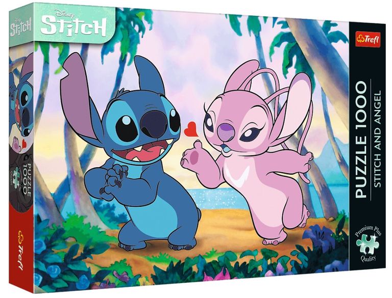 Trefl puzzle Stitch & Angel 1000 dílků