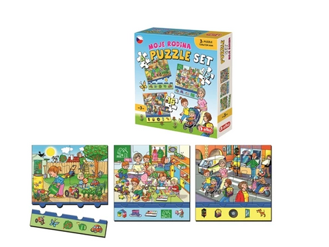 Obrázek produktu: Puzzle set Moje rodina