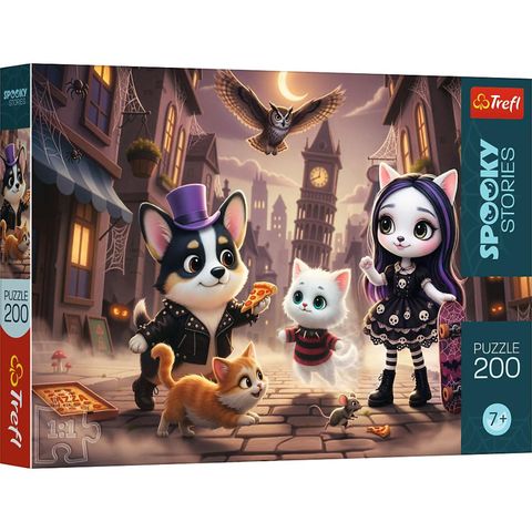 Obrázek produktu: Puzzle Strašidelné příběhy - Noční pohádky 200 dílků