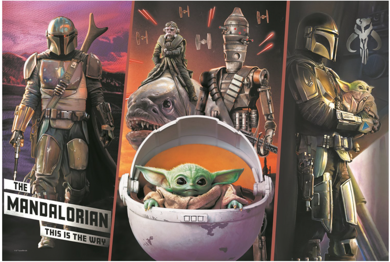 TREFL The Mandalorian: Tajemné Baby Yoda 300 dílků