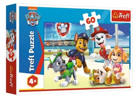 Obrázek produktu: Puzzle Ve světě štěňat Tlapková patrola/ Paw patrol 60 dílků