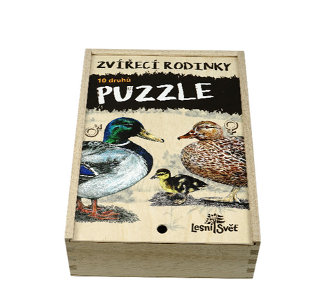 Obrázek produktu: Puzzle - Zvířecí rodinky