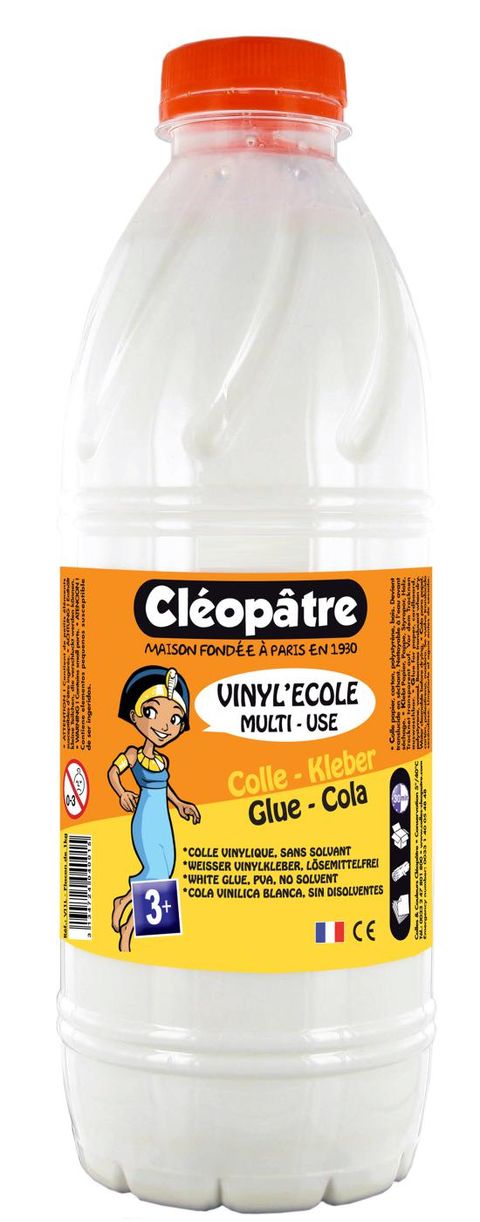 Obrázek produktu: PVA lepidlo CLEOPATRE VINYLECOLE bílé - 1 Kg