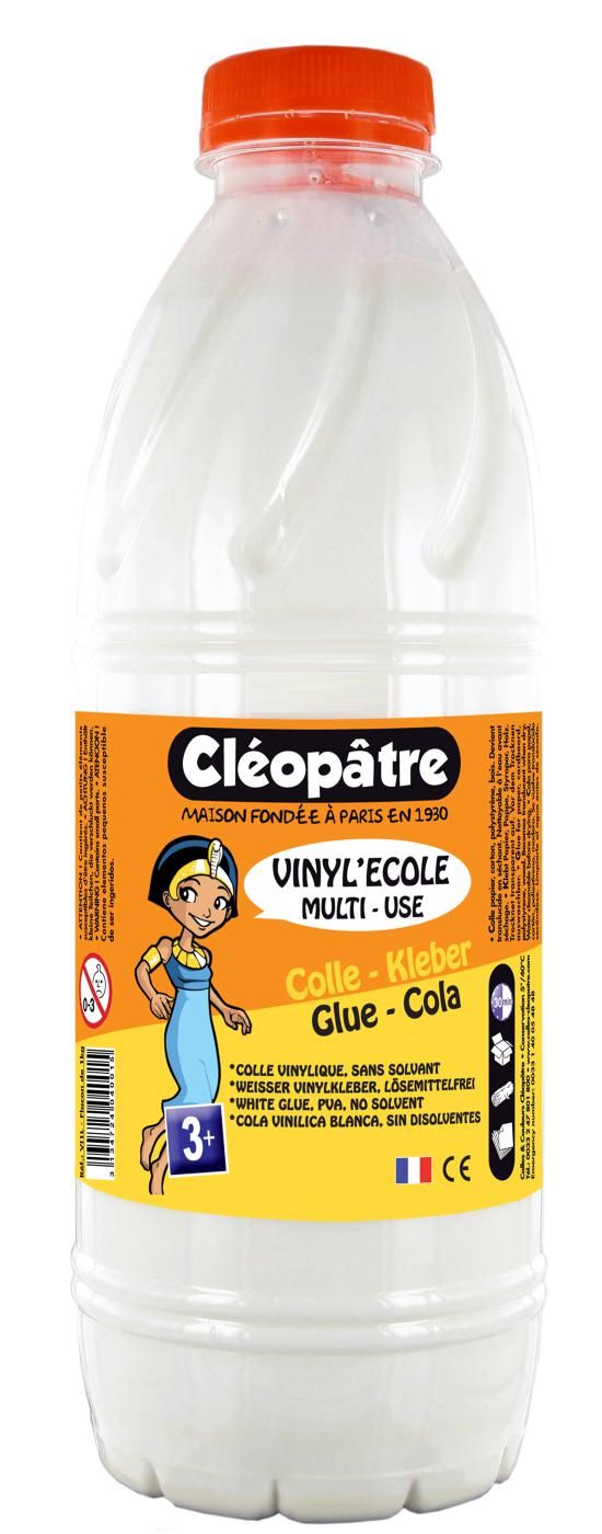 Cleopatre Bílé PVA lepidlo CLEOPATRE VINYLECOLE 1 Kg