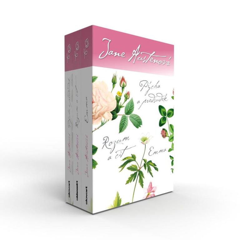 Pýcha a předsudek / Rozum a cit / Emma (box) - Jane Austenová