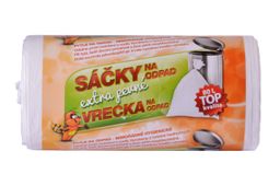 Obrázek produktu: Pytle na odpad 80 l - bílé  (40 ks)