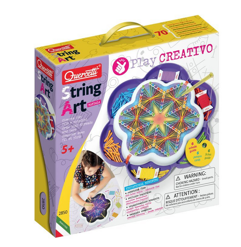 Quercetti Play Creativo String Art Mandala