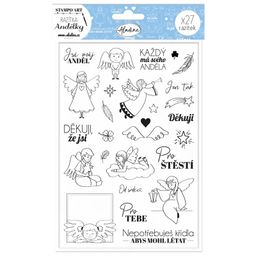 Obrázek produktu: Razítka Aladine Stampo Art, 27 ks - Andělky