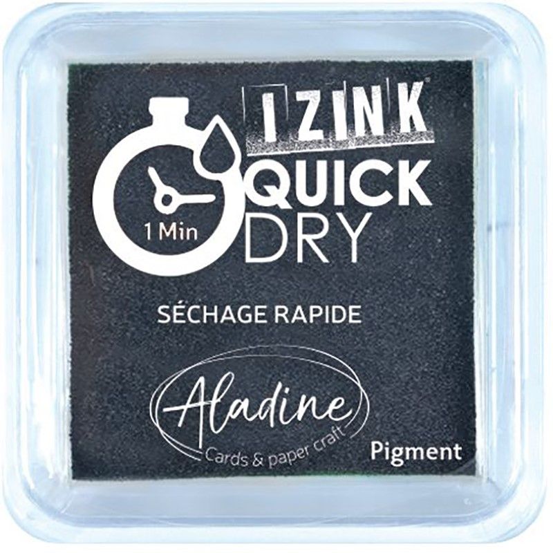 Razítkovací polštářek Izink Quick Dry, rychle schnoucí - černá
