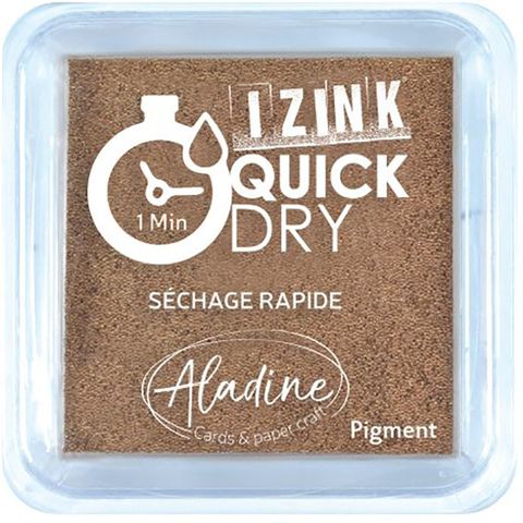 Obrázek produktu: Razítkovací polštářek Izink Quick Dry, rychle schnoucí - měděná