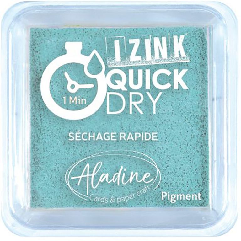 Razítkovací polštářek Aladine IZINK QUICK DRY - bleu clair světle modrá Aladine