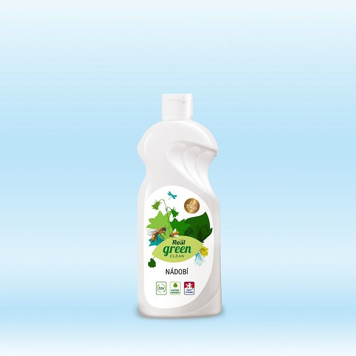 Prostředek na mytí nádobí Real green clean - 500 g