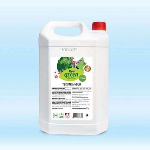 Obrázek produktu: Real green clean - tekuté mýdlo - 5 kg