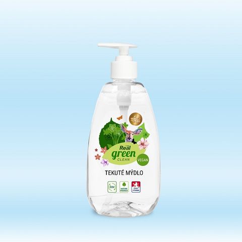Obrázek produktu: Real green clean - tekuté mýdlo - 500 g