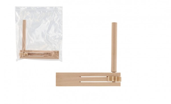 Řehtačka dřevo 13 x 13 cm