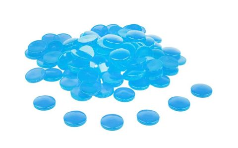 Obrázek produktu: RePlastic Sada 100 počítacích kamínků průměr 20 mm, modré